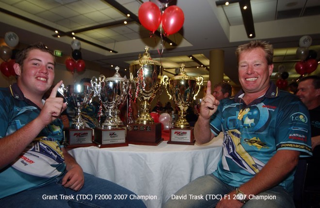 Grant and David Trask - Australian F1 Superboats © Theo Spykers 